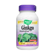 Nature's Way Ginkgo Standarized Extract - for Mental Function, 120 vegicaps