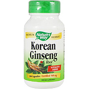 Nature's Way Korean Ginseng - Promotes Vitality, 100 caps