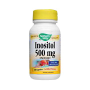 Nature's Way Inositol 500mg - Maintains Proper Cell Membrane Halth, 100 caps