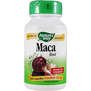Nature's Way Maca - Traditionally Used for its Energy and Stamina Effects, 100 caps