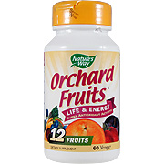 Nature's Way Orchard Fruits - Helps Meet Daily Fruit and Veggies Intake, 60 caps