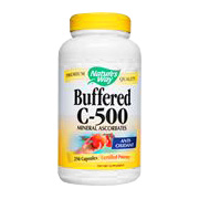 Nature's Way Vit C 500 Ascorbate Buffered - Stabilizes White Blood Cell Functions, 250 caps