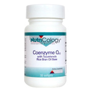 Nutricology CoQ10 With Tocotrienols - Rice Bran Oil Base, 30 softgels