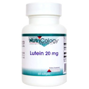 Nutricology Lutein 20mg - 60 softgels