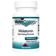Nutricology Melatonin Fast Acting Formula 1.3 mg - 100 caps