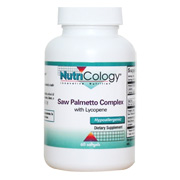 Nutricology Saw Palmetto Complex with Lycopene - 60 softgels