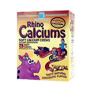Nutrition Now Rhino Calcium Soft Chews Chocolate - 75 chews