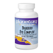 Planetary Herbals Bilberry Eye Complex - 30 tabs