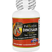 Passion Health Passion Dinosaur For Men - Jurassic Strength Energy & Libido Intensifier, 60 vcaps