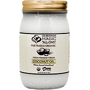 Dr. Bronner's Magic Soaps Virgin Coconut Oil White Kernel - Fresh Pressed, 14 oz