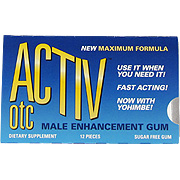 ACTIV ACTIV otc - Male Enhancement Gum, 12 piece