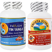 Passion Health Botanical Solution for Prostate Exhaustion - Passion Yin Yang II + Prosta Juven, 60 tabs + 60 vtabs