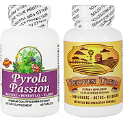 Proactive Natural Pyrola Recovery Remedy - Reclaim & Enhance Sensitivity For Maximum Pleasure, Pyrola Passion & Rejuven Ultra, 60 tabs + 60 vcaps