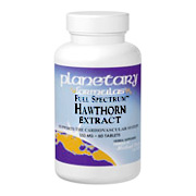 Planetary Herbals Full Spectrum Hawthorn Extract - 60 tabs