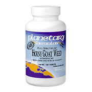 Planetary Herbals Full Spectrum Horny Goat Weed 600mg - 45 tabs