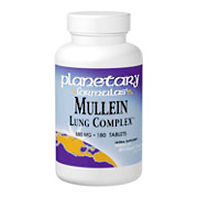 Planetary Herbals Mullein Lung Complex - 15 tabs