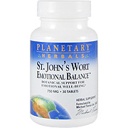 Planetary Herbals St. John's Wort Emotional Balance - 30 tabs