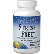 Planetary Herbals Stress Free Calm Formula - 72 tabs