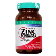Quantum Zinc Echinacea Lozenges - Cherry, 48 loz