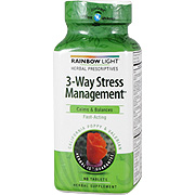 Rainbow Light 3 Way Stress System - Calms & Balances, 90 tabs