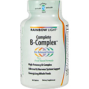 Rainbow Light Complete B Complex - Adrenal and Nervous System Support, 90 tabs