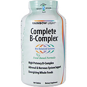 Rainbow Light Complete B Complex - Adrenal and Nervous System Support, 180 tabs