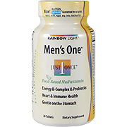 Rainbow Light Men's One Multivitamin - Heart & Immune Health, 30 tabs