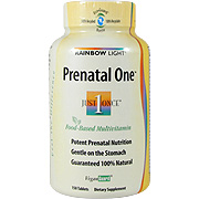 Rainbow Light Prenatal One Multivitamin - Potent Prenatal Nutrition Gentle on the Stomach, 150 tabs