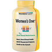 Rainbow Light Women's One Multivitamin - Heart, Bone and Breast Health, 90 tabs