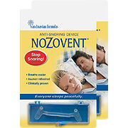 Scandinavian Formulas NoZovent - Anti Snoring Device, 2 pack