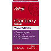 Schiff Extra Strength Cranberry Concentrate - Provides Support to Urinary Tract Health, 90 softgels