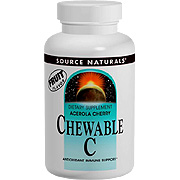 Source Naturals Acerola Chewable C 120mg - 250 tabs