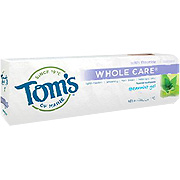 Tom's of Maine Toothpaste AntiCavity Whitening Fluoride Gel Spearmint - with Fluoride, 5.5 oz