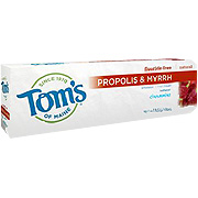 Tom's of Maine Toothpaste Prop/Myrrh Cinnamint - Fluoride Free, 6 oz
