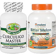 Proactive Natural Overcome Erectile Dysfunction Caused By Diabetes - Curculigo Master & Bitter Melon, 60 tab + 60 cap