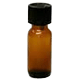 Amber Oil Bottle with Cap -