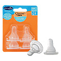 Classic Silicone Nipples Slow Flow Clear - 