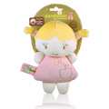 Organic Rattle Baby Doll Blonde - 