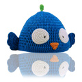 Hand Crocheted Owl Hat Small - 