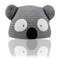 Hand Crocheted Koala Hat Small - 