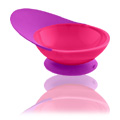 Catch Bowl Toddler Bowl w/ Spill Catcher Pink/Purple - 
