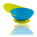 Catch Bowl Toddler Bowl w/ Spill Catcher Green/Blue - 