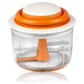 Mush Manual Baby Food Processor Orange + White - 