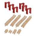 Wooden Railway Elevated Track Pack - 