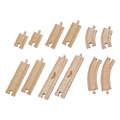 Chuggington Wooden Railway Straight & Curved Track Pack - 