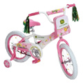 John Deere 16"" Girls Bike Pink - 