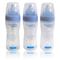 Disposable Breastflow 8 oz Bottle w/ 5 Ziploc Liners - 