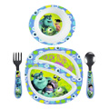 The First Years Entrees 4pc Feeding Set Monsters - 