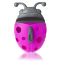 Bug Pod Bath Toy Scoop, Drain & Storage Magenta + Gray - 