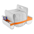 Loop Diaper Caddy Orange + White - 